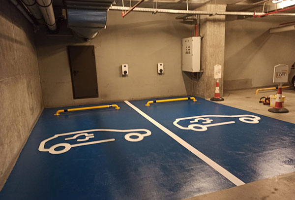 Borusan Oto Levent Loft Ladestation für Elektrofahrzeuge