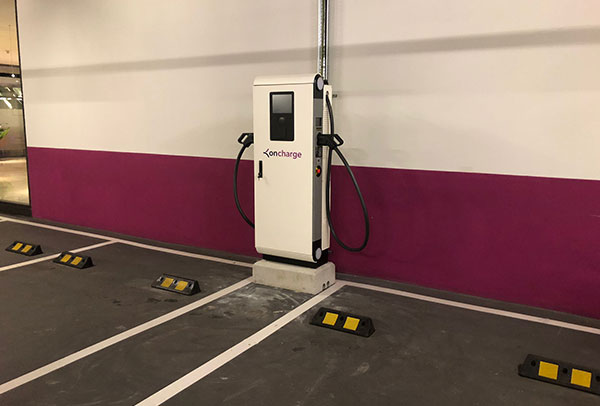 Borusan Oto Orjin Einkaufszentrum Ladestation für Elektrofahrzeuge